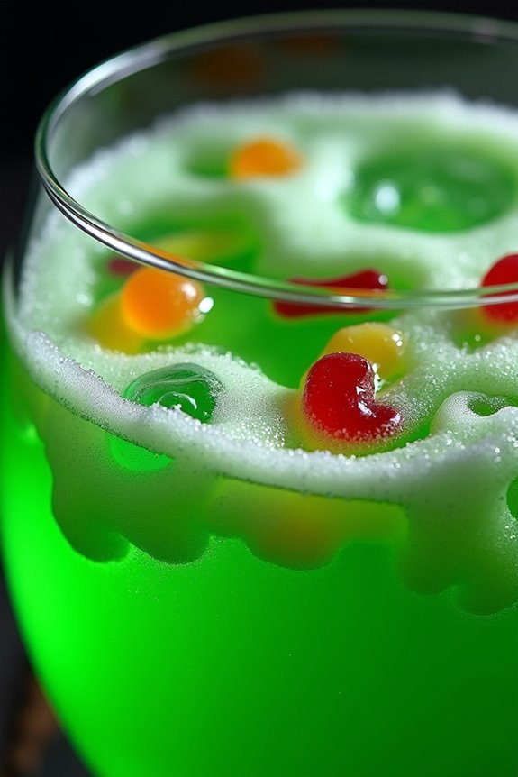 spooky non alcoholic halloween punch