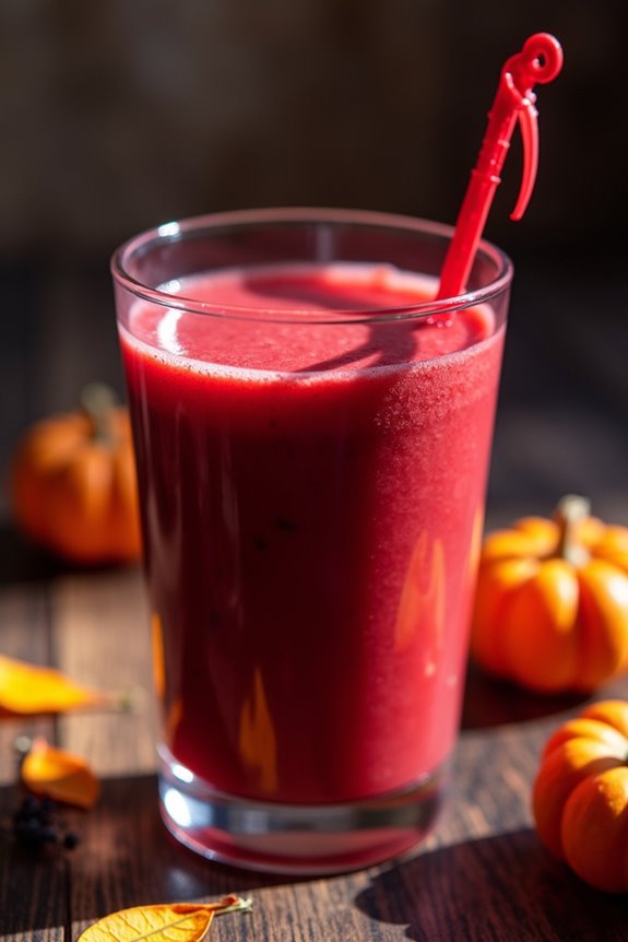 spooky nutrient packed breakfast smoothie