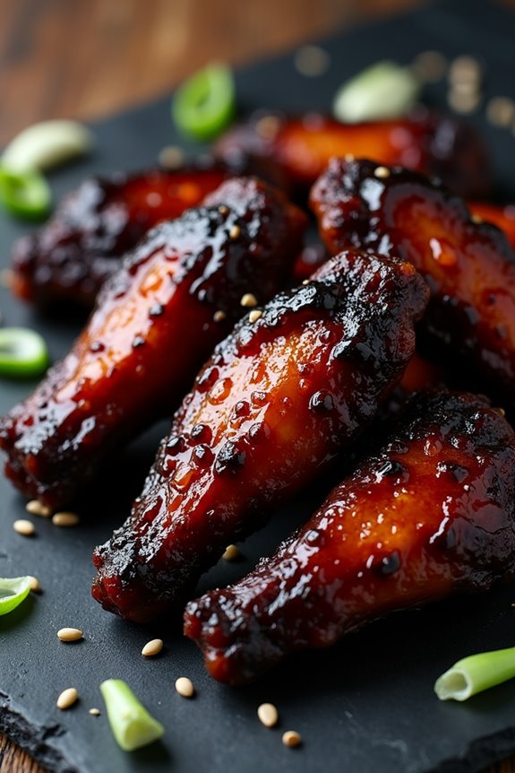 spooky savory halloween wings
