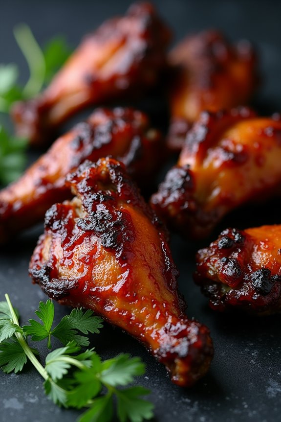 spooky savory halloween wings