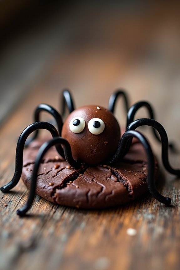 spooky spider cookie recipe