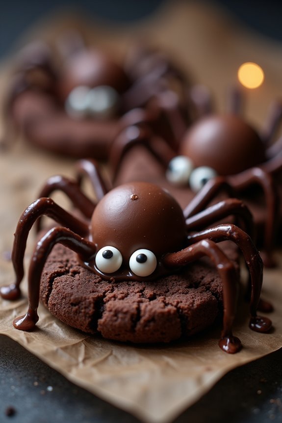 spooky spider cookies recipe