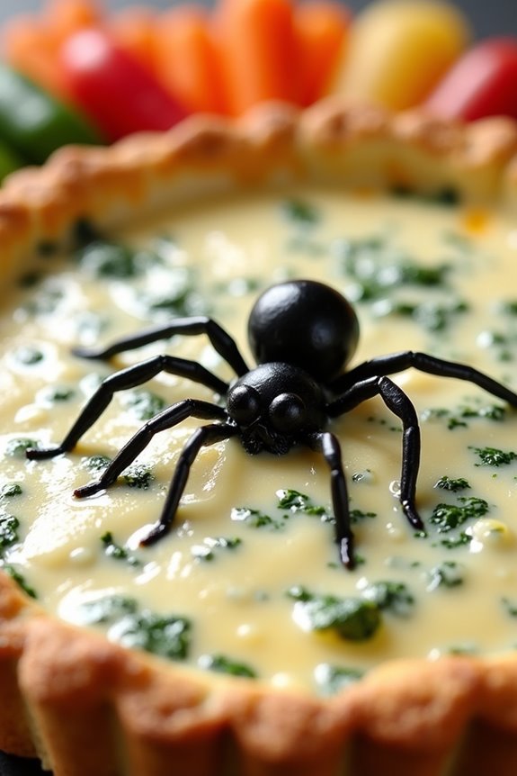 spooky spinach dip recipe