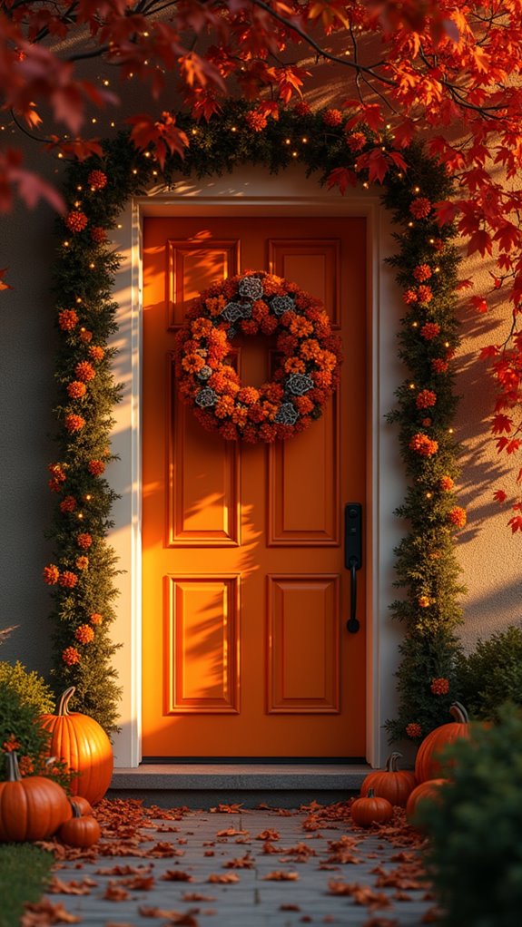 spooky sweet halloween wreath crafting