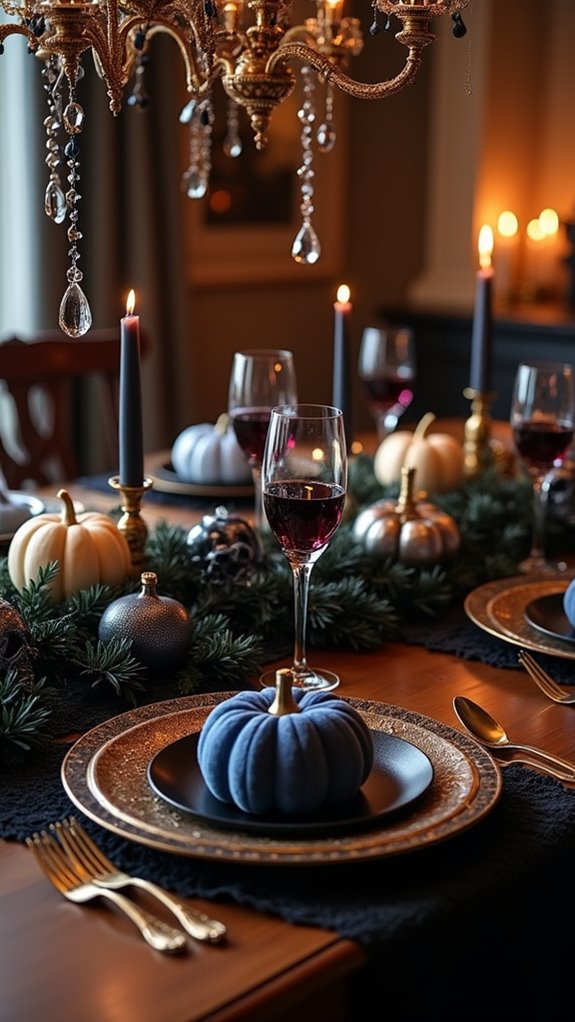 spooky themed halloween gathering
