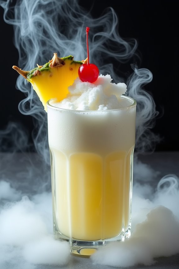 spooky tropical cocktail delight