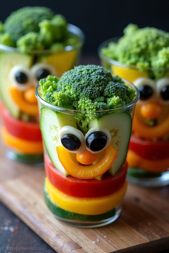 spooky veggie snack creativity