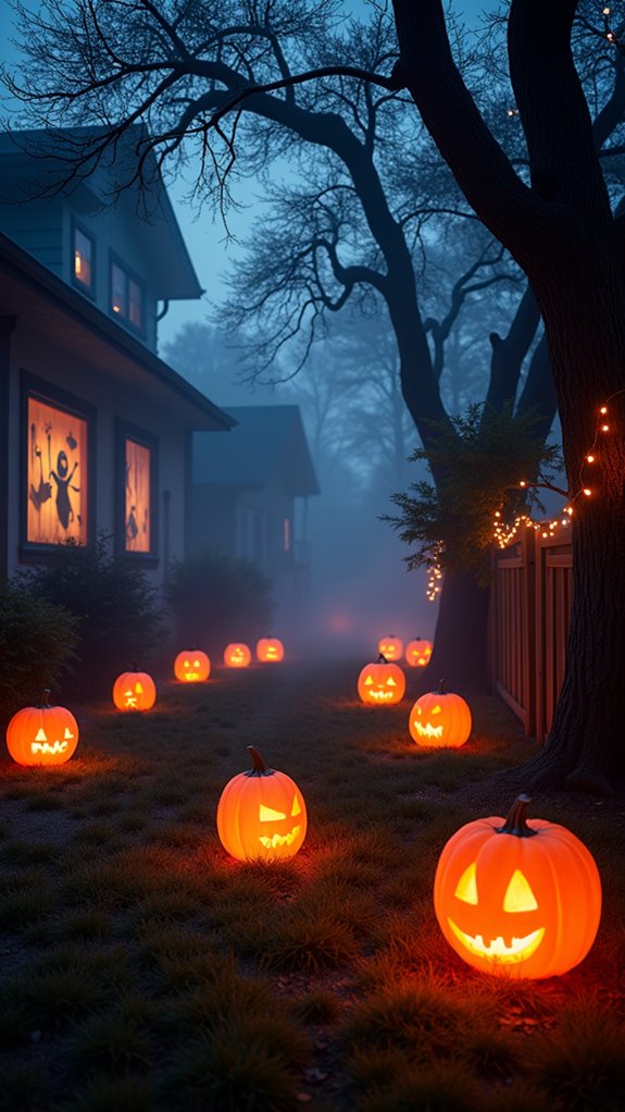 spooky window projections transform