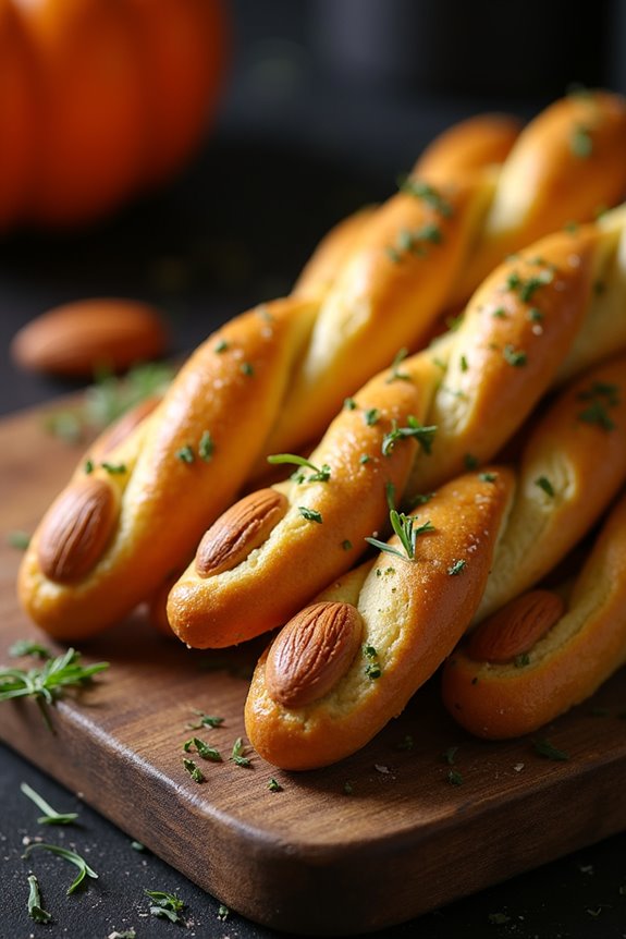 spooky witch s finger breadsticks