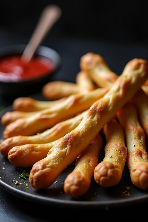 spooky witch s fingers breadsticks