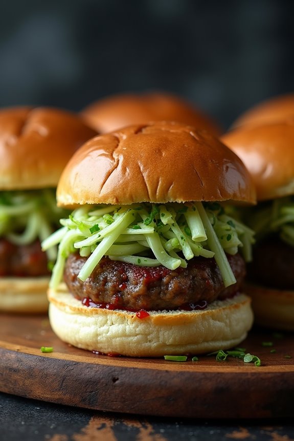 spooky zombie brain sliders