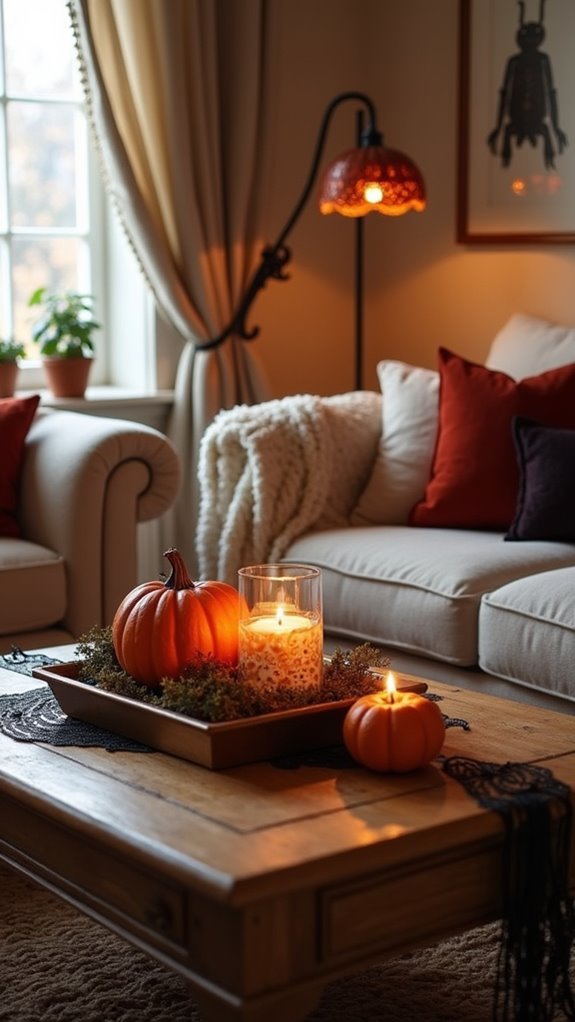 subtle spooky halloween accents