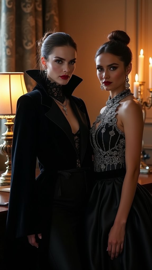 timeless vampire office elegance