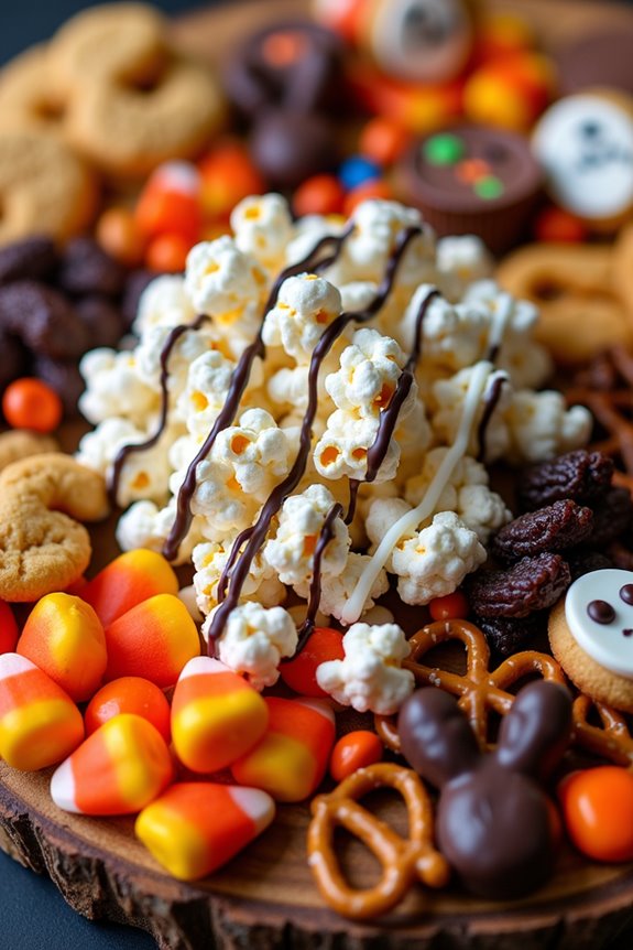 trick or treat popcorn delight