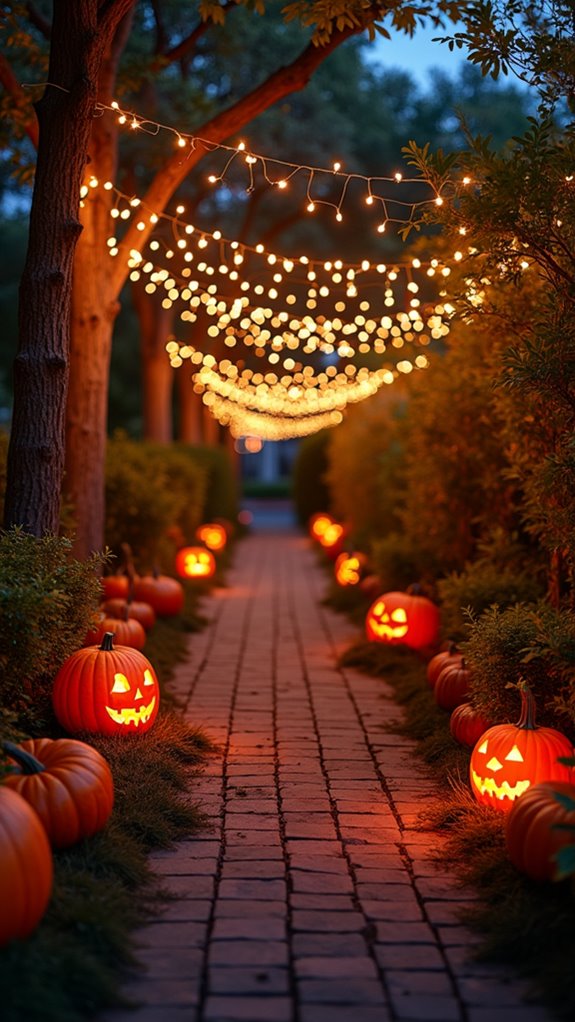 twinkling lights create enchantment