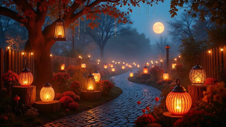 unique halloween lantern displays