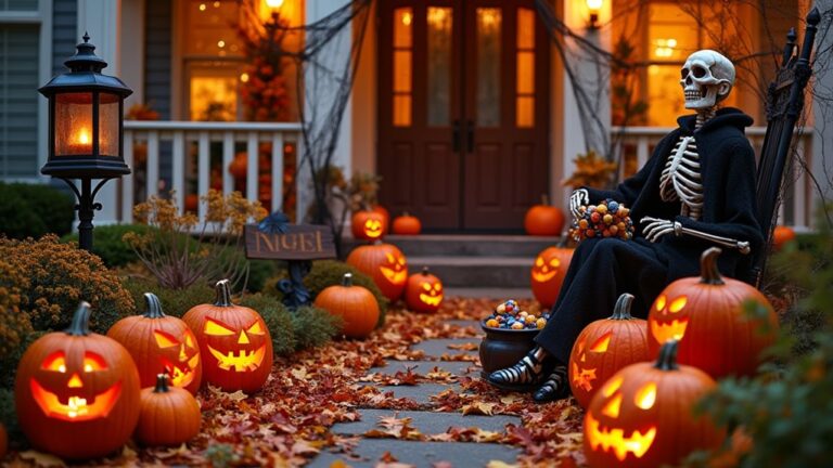 unique halloween yard decorations