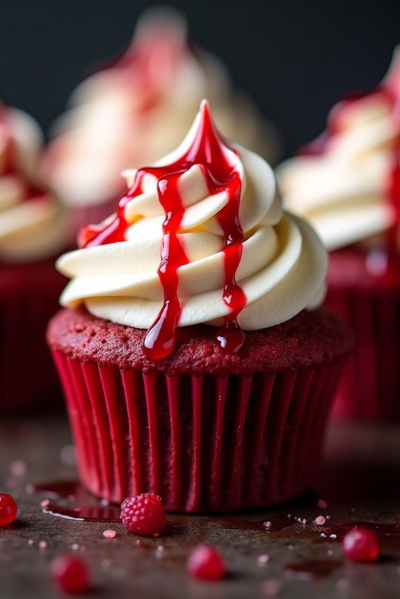 vampire bite cupcakes recipe