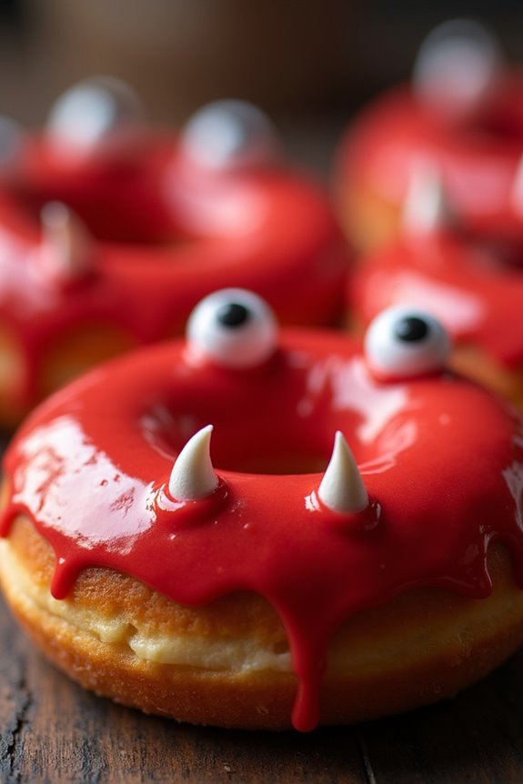 vampire donuts spooky decoration fun