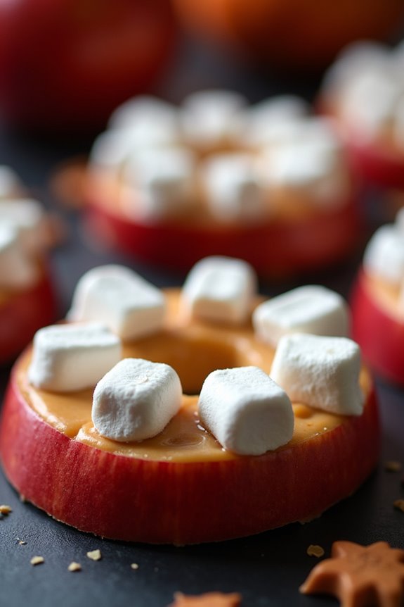vampire teeth apple slices