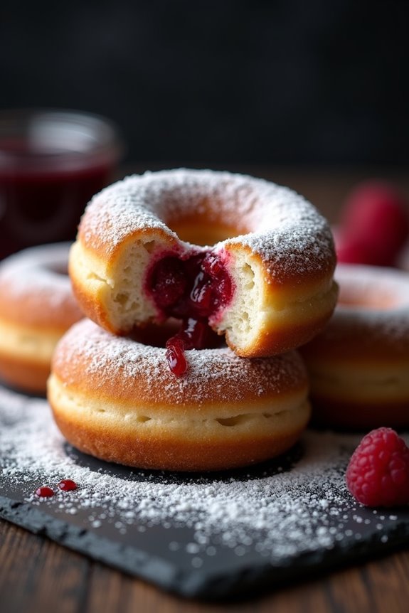 vampire themed donut recipe