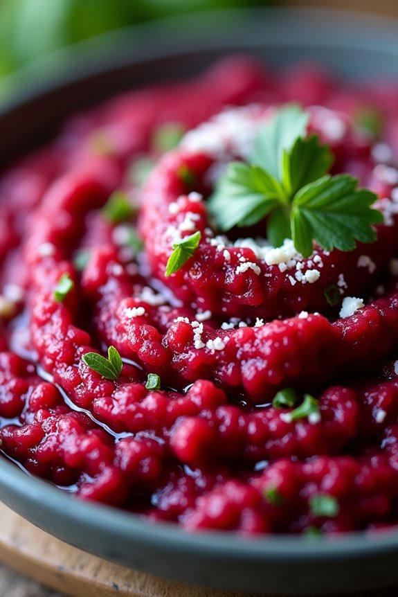 vibrant beet risotto recipe