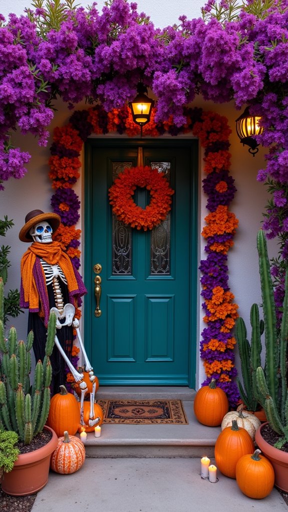 vibrant day of the dead