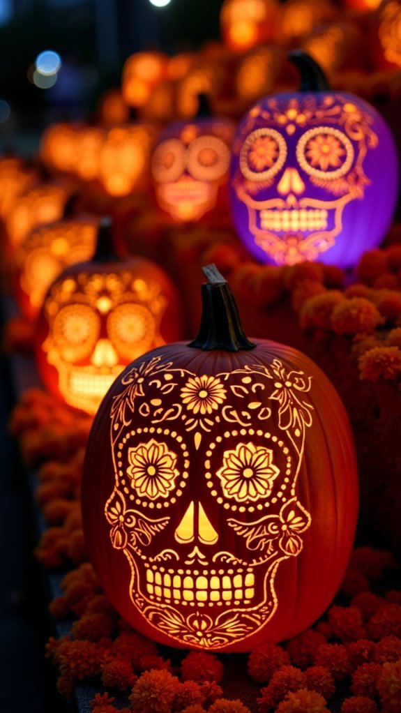vibrant day of the dead