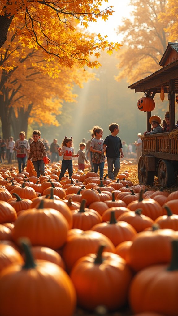 vibrant pumpkin festival memories