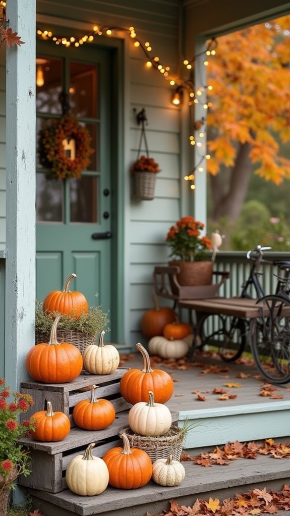 vintage autumn decor accents