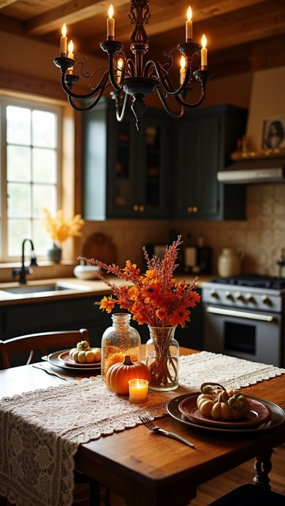 vintage halloween kitchen decor