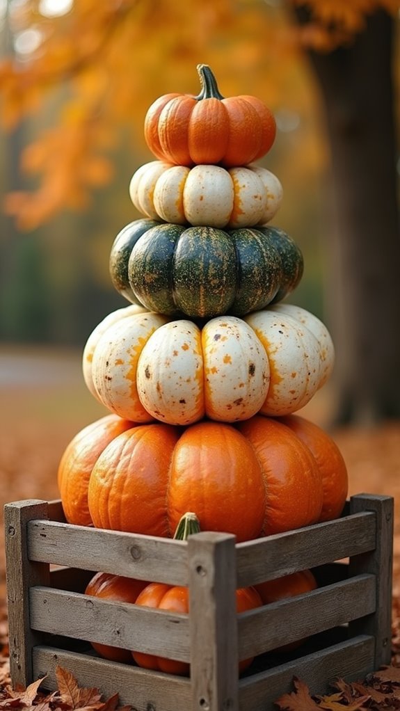 vintage pumpkin display charm