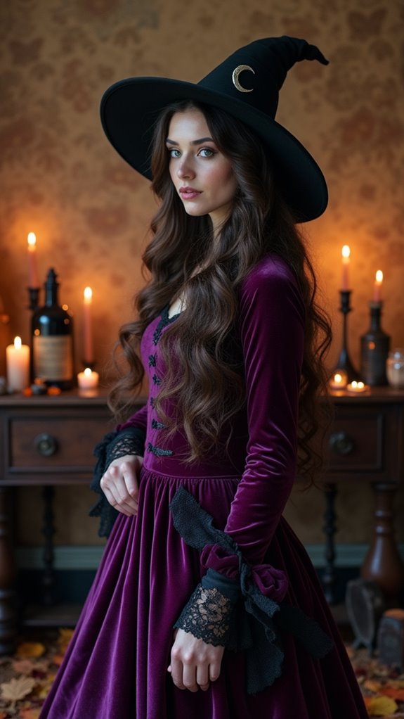 vintage witchy halloween style