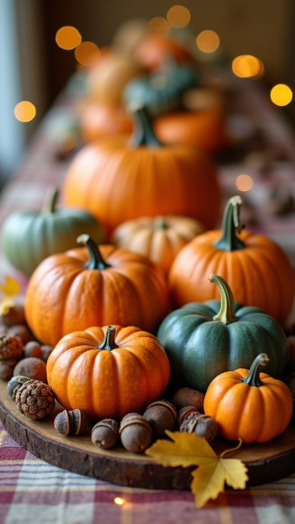 whimsical autumn table decor