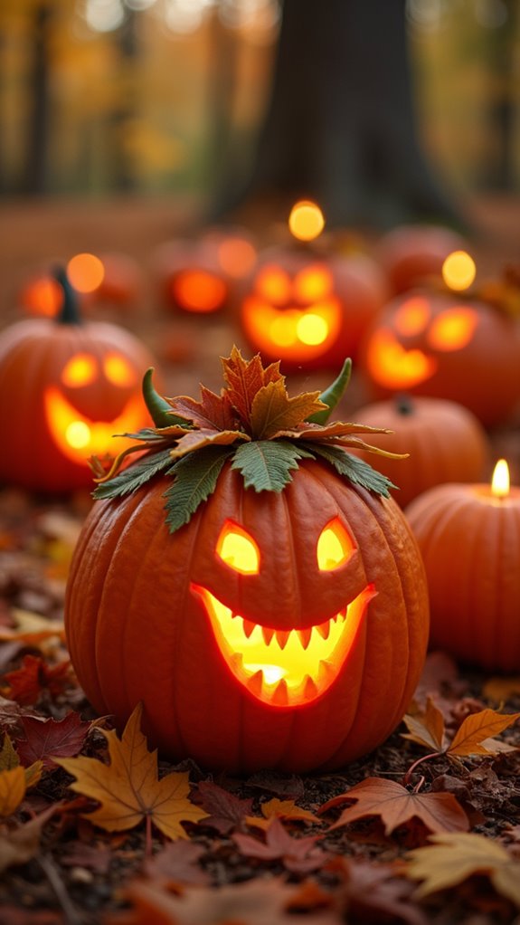 whimsical dinosaur pumpkin designs