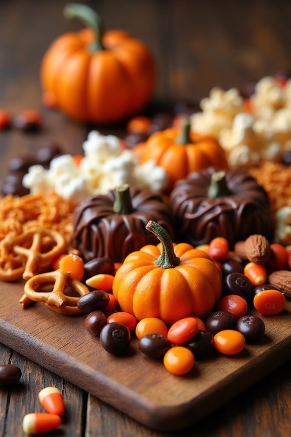 whimsical halloween candy board