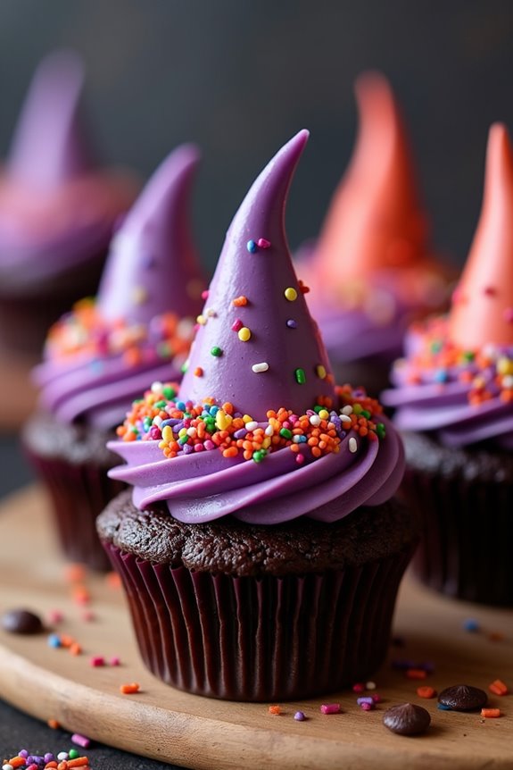 whimsical halloween cupcake treat