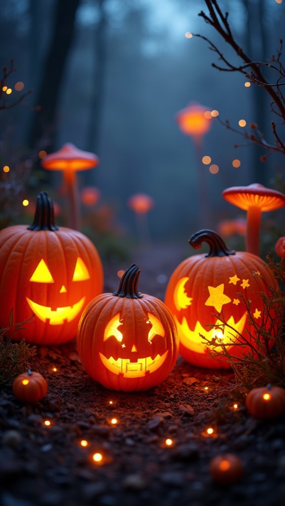 whimsical pumpkin carving joy