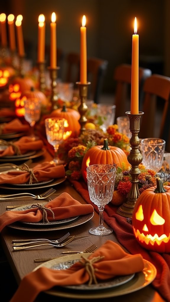 whimsical pumpkin party decor