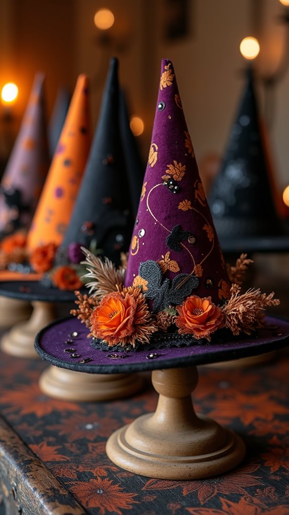 whimsical vintage halloween hats