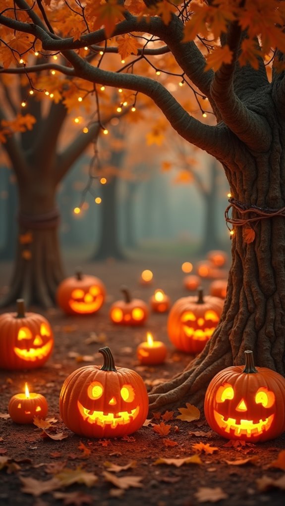 whimsical woodland creature carvings