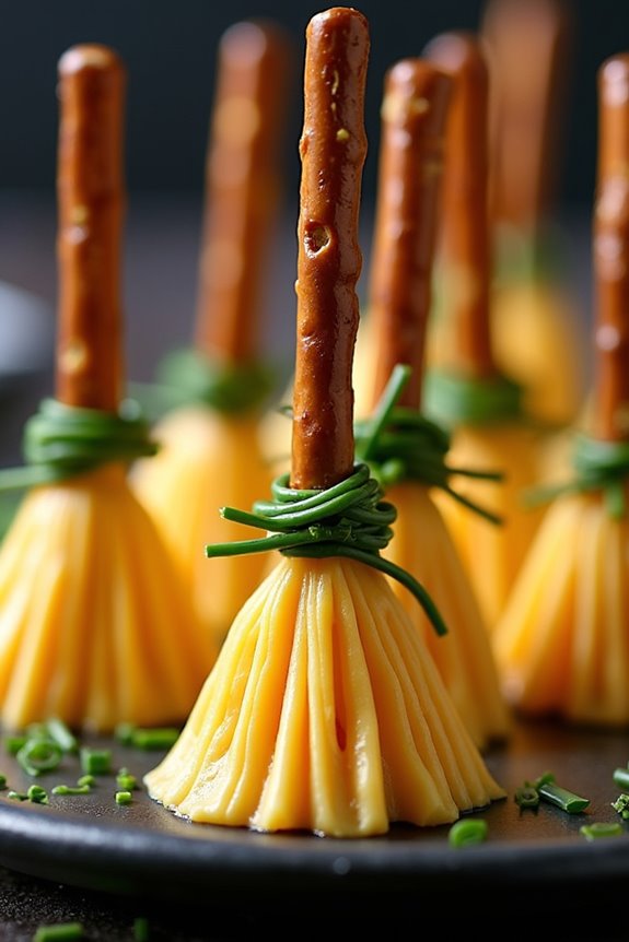 witch s broomstick halloween snacks