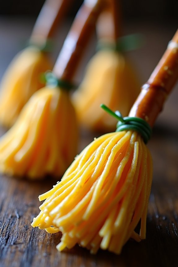 witch s broomstick pretzel snacks
