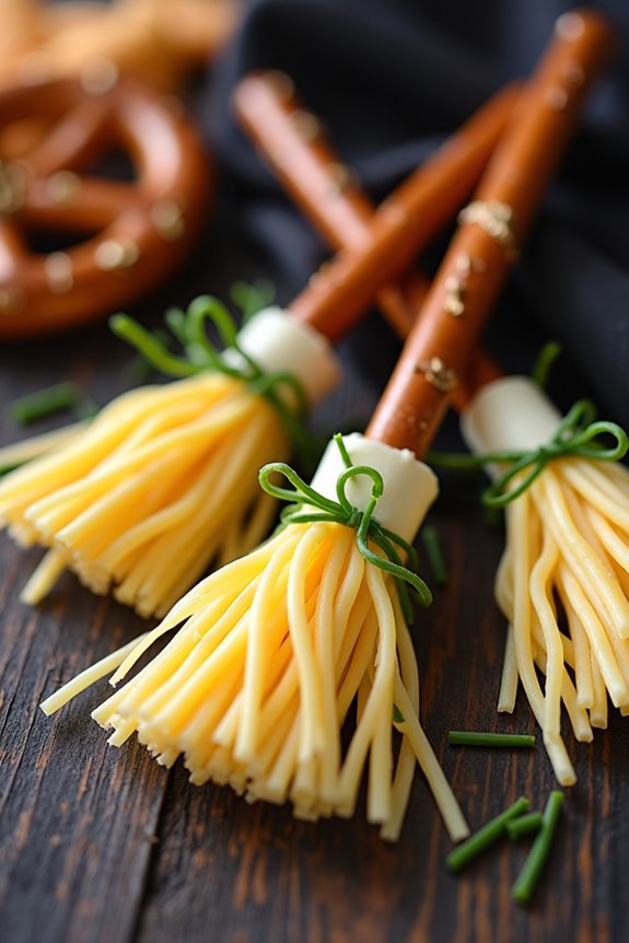 witch s broomstick pretzels recipe