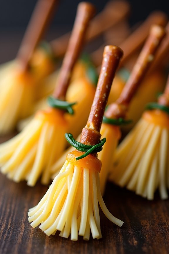 witch s broomstick snack recipe