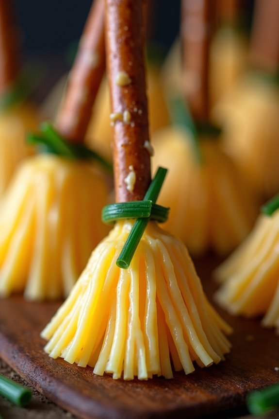 witch s broomstick snack recipe