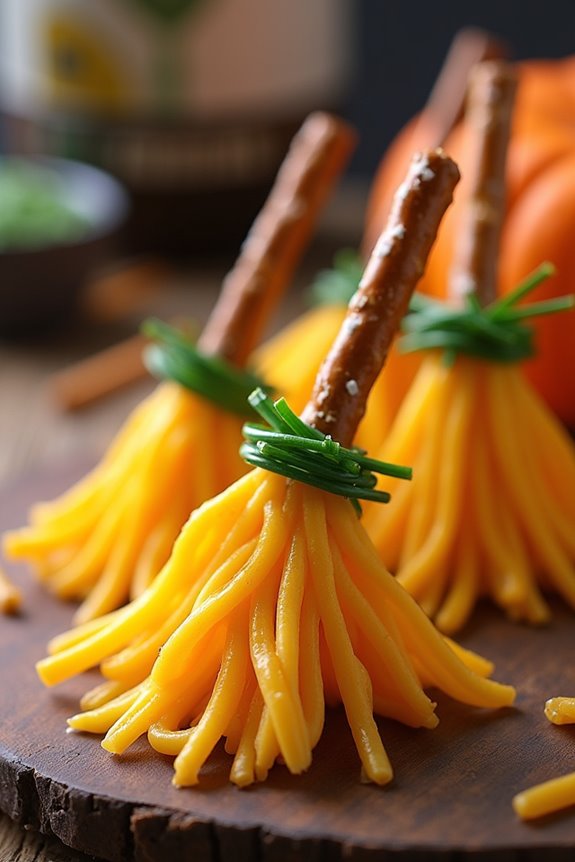witch s broomstick snack recipe