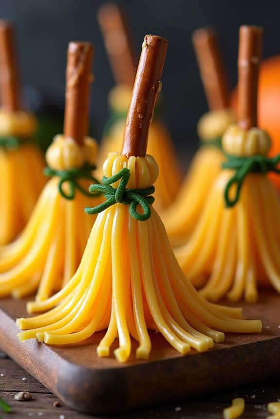 witch s broomstick snack recipe