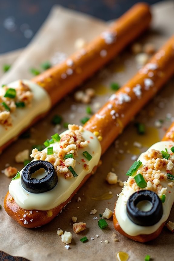 witchy pretzel wands recipe
