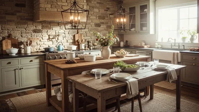 22 Farmhouse Kitchen Lighting Ideas That Create a Perfect Glow